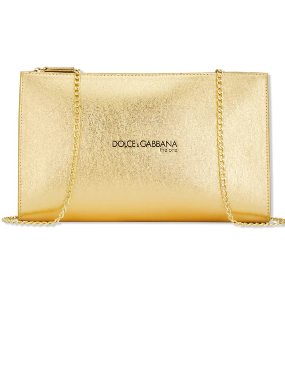 Dolce & Gabbana The One Gold Clutch